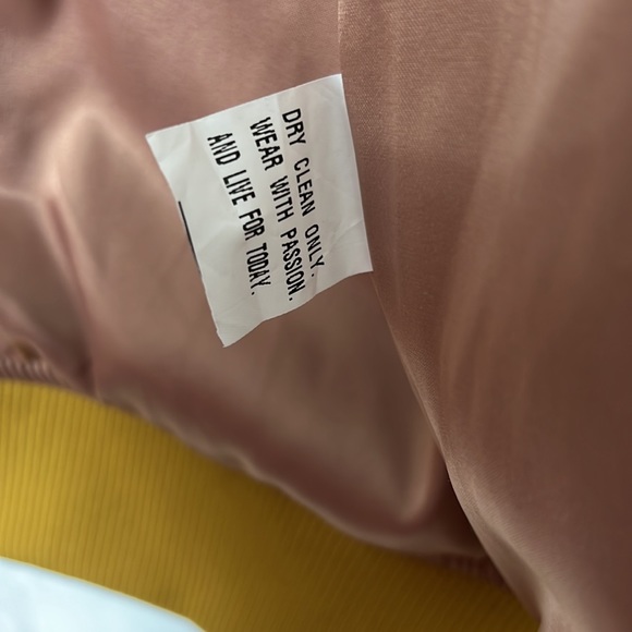 Classic Rock Couture Dolly Western Mustard Bomber Jacket - Picture 16 of 16